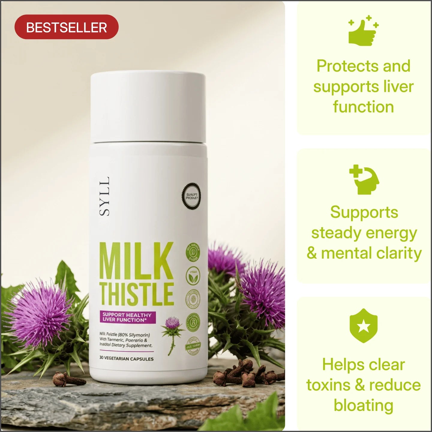 SYLL - Milk Thistle Detox UK